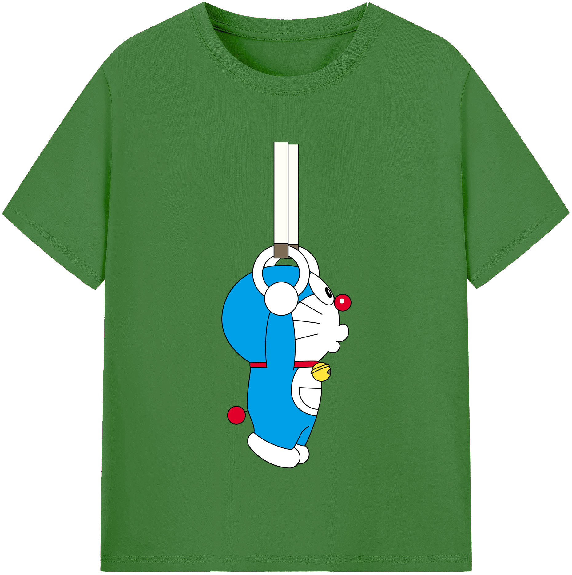 （画像用） ドラえもん Doraemon レディースカジュアルプリントTシャツ（綿100％）